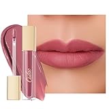 Oulac Flüssiger Matt Lippenstift, Mauve Rose Lippenstifte, Langanhaltend mit Kussechter, Intensiver Farbabgabe, präzisem Applikator, Mattem Finish, Vegan Clean Beauty 4,5 ml (M12)