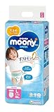 Moony Japanische Windeln PL girl 9-14 kg. (44 Stück, Größe 3+)