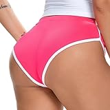 Mini Hot Pants 1Pcs Fitness Yoga Leggings Yoga Shorts Dance Hot Panties Running Leggings Sexy Hotpants Low Waist Rave Dance Booty Shorts Mini Hot Pants Tights Shorts