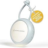 Schallwerk® White Noise Machine Baby – Einschlafhilfe für Babys & Erwachsene mit weißem Rauschen, Naturgeräuschen & Mehr – Geräuschebox mit Nachtlicht & Timer – Tragbar & leise