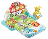 VTech Baby - Babys Sportspieldecke – 4-in-1-Spielmatte mit Musik – Abnehmbares und neigbares Spielboard – 2 Spielmodi: Musik und Entdecken – Für Babys ab der Geburt [Exklusiv bei Amazon]