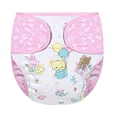 LittleForBig Waschbarer Verstellbarer Wiederverwendbarer Wasserdichter Stoffwindel Überhose Bezug für Erwachsene Einheitsgröße - Baby Cuties
