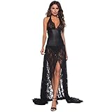 Damen Latex Dress Dessous Sexy Lingerie Negligee Damen Outfit Lederbody Kleider Crossdresser Sissy Kleidung Dessous Latexkleid Für