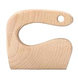 Facynde Kleinkindermesser - Holz Kinder Küchenmesser, Messer aus niedlichem Tierholz, Simulationsmodell, Kinderküche, zum Schneiden von Gemüse, Obst, Baby-Erziehung