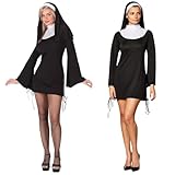 Nonnen Kostüm Damen Sexy Oder Nonnenkostüm Damen. Nonnenkostüm Für Karneval Halloween Und Mottopartys Bequem Und Elegant. Karneval Kostüm Damen Nonne.