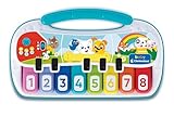 Clementoni Baby La Pianola dei Animali - Piano Kids Prime Note, Musikspiel 18 Monate, interaktive elektronische Tastatur, Musikinstrument für die frühkindliche Kindheit, Lichter und Geräusche,