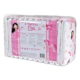 Rearz Übernachtungswindeln für Erwachsene, Princess Pink (10 Packung, L)