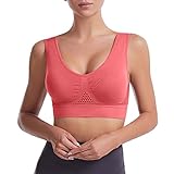 BH 100b BH rot BH Damen Push up Korsett BH BH Polster Einlagen T-Rücken V-Ausschnitt T-Shirt Reißverschluss BH mit flügel Sport BH Damen Push up schlankstütz Kollektion Moiré