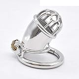 Männliche Keuschheit Gerät Schwanz Ärmel necken Sexspielzeug für Männer Orgasmus Verweigerung Peniskäfig weibliche geführte Beziehung Sissy Sex Käfig, Keuschheitsgürtel (Size : DIA 50mm)