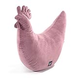 La Millou Oma Danas Henne Velvet Collection 50 x 40 cm | Stillkissen | Babykissen | Schwangerschaftskissen | Babyshower Geschenkidee | French Lavender