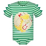 Landofgenie Männer Body Onesie Pyjamas Strampler Herren mit Streifen One Piece Shirt Unterwäsche Einteiler für Männer Grün 3XL