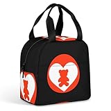 KWQDOZF Lunchbox-Tasche mit Ddlg-Flagge, Tragetasche für Damen und Herren, isolierte Lunchbox-Behälter, Arbeit, Picknick, Reisen