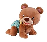 Vtech Baby Krabbel-mit-Mir-Bär – Interaktives Plüschtier, das alleine krabbelt, zählt, spricht und singt – Für Kinder von 9-36 Monaten