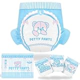 LittleForBig 5500-5800 ml Erwachsenen Gedruckten Windeln 10 Stück - Potty Pants (L)