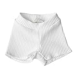 Harilla 1/6 Actionfiguren Shorts Puppenkleidung Puppendekor Kinder Erwachsene Geschenke DIY Puppenanziehsachen Weiche 12 Zoll weibliche Figur Kurze Hosen, Weiß