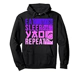 Eat Sleep Yaoi Repeat Fujoshi Anime Boy Gay Manga Pullover Hoodie