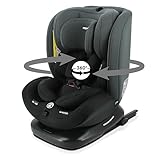 Nania Dune 360° Drehbar i-Size Kindersitz mit ISOFIX 40-150 cm (0-36 kg) Reboarder, ab Geburt -12 Jahre, ECE R129