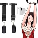 BDSM Fessel Sex Kits Bondage Set Hängende Handgelenksschellen Türfesseln Spielzeug mit 2 verstellbaren Handschellen SM Set Sexspielzeug Fesseln