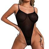 Body Damen Sexy-Damen Transparent Dessous Set Transparent Dessous Kleid Lederkleid Damen Latex Dessous Sexy Fischnetz Unterwäsche Latex Große Größen Body Provocative Strapsen Dessous Set