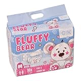 Fluffy Bear Windeln mit Folie für Erwachsene 13500 ml (M)