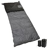 Human Comfort Deckenschlafsack Airel XL Schlafsack Lang & Breit 100% Baumwolle