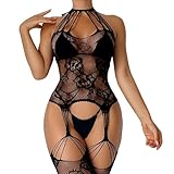 XFSRG Dessous Damen Sexy Unterwäsche Netzoberteil Damen DessousSets für Sexy Outfit für Verführerische Spitze und Netzdesign für sinnliche Momente