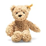 Steiff Kuscheltier Jimmy Teddybär, Süßes Stofftier, Jungen, Mädchen & Babys ab 0 Monaten, Plüschtier 20 cm, Hellbraun, 242274