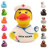 Badeente - personalisierbar (Krankenschwester Ente)