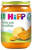 HiPP Kürbis mit Kartoffeln Bio, 6er Pack (6 x 190 g)