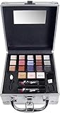 The Color Workshop - Colour Perfection Schminkkoffer - Schminkkoffer mit Spiegel und komplett professionellem Make-up-Set für Tages- und Nacht-Looks
