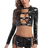 Damen Latexkleid Sexy Dessous Dessous Curvy Damen Reizwäsche Set Crossdresser Kleid Latex Rock Für Sexy Leder Outfit Lack Frauen Latexkleid Kleidung