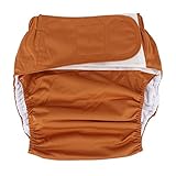 ABDL Windeln für Erwachsene Wasserdicht Waschbar Wiederverwendbar Erwachsene Ältere Stoffwindeln Verstellbare Taschenwindeln für bettlägerige Inkontinenz,B