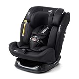 BABYAUTO – LOLO Autositz 40–150 cm – Alter: von der Geburt bis 12 Jahre – Isize– rückwärtsgerichtet bis 105 cm, ca. 4 Jahre – ohne Isofix - Schwarz (BLACK EMBOSSED)