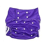 ABDL Windeln für Erwachsene Waschbare wasserdichte wiederverwendbare, einstellbare, atmungsaktive Windeln gegen Leckagen für Erwachsene für ältere/schwangere Frauen/Behinderte,J