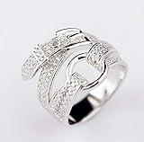 Offene Ringe Für Damen,Vintage Einstellbare Öffnen Gürtel Punk Weihnachten Geschenk Schmuck Für Hochzeit Verlobung Party Frauen Männer Paare
