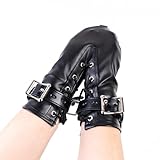 PureSex BDSM Set Leder Bondage Set Handfesseln für Sexspielzeug für Paare Bondageset Fessel Set Frauen Fesseln für Sexspiele Selfbondage Extrem Handschellen Sex Spielzeug