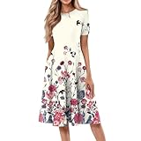 Blitzangebote Des Tages, womens dress, strandkleid midi, tunika kleid, damen blusenkleid, boho kleider damen, strand wickelkleid, summer dress for women, tunika, crossdresser kleid, kleider für frauen