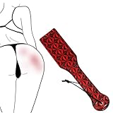 BDSM Bondage Paddel Erotik Sex Paddel inkl Leder Flogger Peitsche Cosplay Sexspielzeug Paddel für Erwachsene Bondage Zubehör