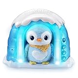 VTech Baby 2-in-1 Sternenlicht-Pinguin – Kuschelige Spieluhr-Einschlafhilfe mit Licht-Projektor und Einschlaf-Musik – Für Babys und Kinder von 6-36 Monaten