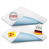 Rosenkern® Inkontinenz-Unterlage Waschbar 70x90 2er Set - Qualität aus Deutschland - Inkontinenz Bettunterlage - Bis 2300ml/m² Saugkraft - Betteinlagen Inkontinenz - Geeignet für Kinder & Baby