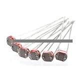 20Pcs/2pcs GL12528 Light Sensitive Resistor 12mm Photoresistor 12528 LDR Dependent Resistance GL12 Photo Resistor Item Kit Set BIANMTSW(20 pieces)
