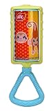 Simba ABC Drehbare Klang-Rassel, 2-Fach Sortiert, es Wird nur EIN Artikel geliefert, mit Alpengeläute, drehbare Bunte Rolle, 15cm, ab 3 Monate