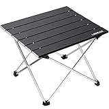 Ledeak Tragbar Klapptisch, Aluminium Campingtisch Ultra Leichte mit Tasche, Leicht zu tragen, klappbar Tisch Präfekt für Camping Picknick Kochen Garten Wandern Reisen