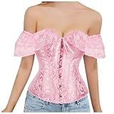 Bauch Weg Body Damen Oktoberfest Damen Outfit Korsett Rot Latex Kleid Corsagenkleid Damen Sexy Leggings Damen FüR Sex Sissy Kleidung FüR Crossdresser Corset Damen Grau Gothic Kleidung Damen Sexy