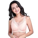 BaronHong Special Pocket BH für Silikonbrustformen Crossdresser Mastektomie BH (pink, 85B)