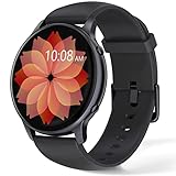 TUYOMA Smartwatch Herren, 1,3 Zoll Touchscreen Smart Watch Damen, IP68 Wasserdicht Smartwatches Schrittzähler mit Herzfrequenz,Whatsapp, SpO2, Schlafmonitor, für iOS und Android