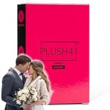 PLUSH41 Das Beziehungskartenspiel hat 41 der fesselndsten Fragen, die Sie Ihrem Partner stellen können. Entwickelt für Paare, die seit 12 Monaten in einer Beziehung sind