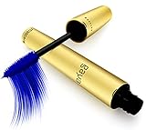 Gaya Cosmetics Vegan Wimperntusche Mascara - Wimpernverlängerung für Augen Schminken zur visuellen Verlängerung Natürlicher Wimpern (Blau Blue)
