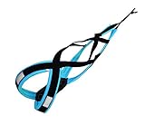 LASALINE Zuggeschirr Hundesport Canicross Bike-Jöring Dogscooting in Schwarz Hellblau