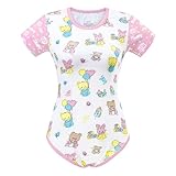 LittleForBig Baumwolle Strampler Onesie Pyjamas Bodysuit - Baby Cuties Strampler M